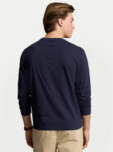 Lade das Bild in den Galerie-Viewer, Polo Ralph Lauren Herren Longsleeve T-Shirt Navy Blau Größe S