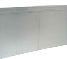 Lade das Bild in den Galerie-Viewer, Serafin Rasenkante Metall verzinkt 100 x 20 cm zur Beet- und Raseneinfassung