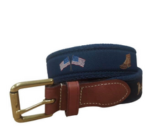 Lade das Bild in den Galerie-Viewer, Gürtelschnalle Polo Ralph Lauren Kinder Jungen Gürtel aus Leder