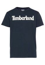Lade das Bild in den Galerie-Viewer, Timberland Herren T-Shirt Rundhalsausschnitt Logo Print Navy vers. Größen