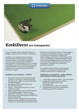 Lade das Bild in den Galerie-Viewer, Koskisen KoskiDecor eco transparent Sperrholz Birke Multiplex Holzplatte PEFC