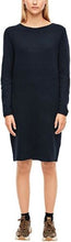 Lade das Bild in den Galerie-Viewer, s.Oliver Damen Kleid Georgia Strickkleid Wollkleid Navy Blau