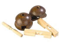 Carica l'immagine nel visualizzatore di Gallery, Playtastic Geduldspiel aus Holz - Der verflixte Spaceball