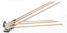 Load image into Gallery viewer, Serafin Profi Grill Buchenstäbe Steckerlfisch z.B. für Grillaufsatz 50 cm lang / 12 mm stark / 3 Stück