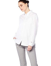 Lade das Bild in den Galerie-Viewer, Tommy Hilfiger Damen Hemdbluse Langarm Weiss (10) S