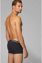 Load image into Gallery viewer, BOSS Herren Trunk 3P CO/EL Dreier-Pack Boxershorts aus Stretch-Baumwolle mit Logo am Bund