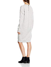Lade das Bild in den Galerie-Viewer, Superdry Damen Kleid Sweatkleid Quilted Nordic Dress, grau (Grey Marl07Q), 34/XXS