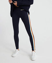 Lade das Bild in den Galerie-Viewer, Superdry Damen Retro Legging Eclipse Navy Größe XS