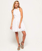 Load image into Gallery viewer, Superdry Damen Kleid Samantha Racer Weiss (100) XL