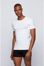 Load image into Gallery viewer, BOSS Herren T-Shirt RN 2P CO/EL Zweier-Pack T-Shirts mit Logo auf der Brust