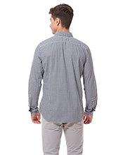 Cargar imagen en el visor de la galería, Camisa Timberland para hombre a cuadros azul marino/blanco M