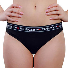 Cargar imagen en el visor de la galería, Tommy Wmn Briefs Brasileño Negro Talla: S Color: Negro