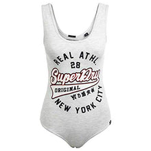 Lade das Bild in den Galerie-Viewer, Superdry Damen Body Americana Bodysuit G60011XQ weiß meliert