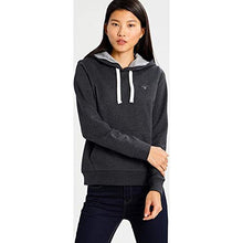 Lade das Bild in den Galerie-Viewer, GANT Damen Classic Hoodie Kapuzenpullover Dark Anthrazit Melange