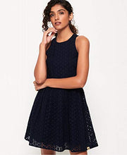 Cargar imagen en el visor de la galería, Vestido deportivo CAMYLLA de Superdry para mujer en azul marino