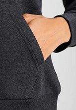 Lade das Bild in den Galerie-Viewer, GANT Damen Classic Hoodie Kapuzenpullover Dark Anthrazit Melange