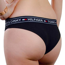 Cargar imagen en el visor de la galería, Tommy Wmn Briefs Brasileño Negro Talla: S Color: Negro