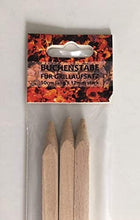 Lade das Bild in den Galerie-Viewer, Serafin Buchenstäbe für Grillaufsatz 50 cm lang / 12 mm stark / 3 Stück