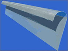 Load image into Gallery viewer, Serafin Arion Schneckenzaun L 100 cm Metall verzinkt Schneckenabwehr Schutz vor Schnecken