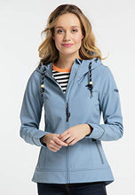 Lade das Bild in den Galerie-Viewer, Schmuddelwedda Damen Softshelljacke Anorak Jeansblau XS