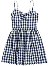 Load image into Gallery viewer, Superdry Alice Blau Knot Kleid G80004GQW Marine Bl