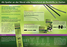 Cargar imagen en el visor de la galería, Serafín Mira, sistema de enrejado de crecimiento, ayuda para trepar, estructura de escalada, enrejado, set 1