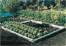 Load image into Gallery viewer, Serafin Schneckenzaun Arion – Ecke – Metall Schneckenabwehr Schutz vor Schnecken