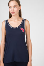 Load image into Gallery viewer, Tommy Hilfiger Damen Tank Top Modal Navy XS