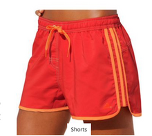 Load image into Gallery viewer, adidas Performance Damen Badeshorts rot 34