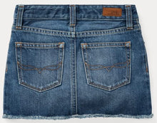 Lade das Bild in den Galerie-Viewer, Rückansicht Mädchen Jeansrock aus Denim von Polo Ralph Lauren