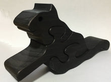 Lade das Bild in den Galerie-Viewer, 3D Holzpuzzle Puzzle Schwarze Katze Kinderpuzzle Holzspielzeug