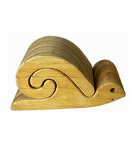 Lade das Bild in den Galerie-Viewer, 3D Holz Puzzle Schnecke 2 Stück