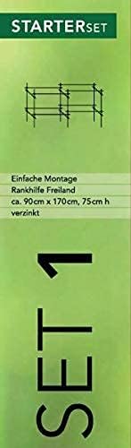 Serafin Mira mitwachsendes Ranksystem | Rankhilfe & Spalier aus Metall | flexibel für Innen & Außen