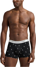 Lade das Bild in den Galerie-Viewer, Polo Ralph Lauren Herren Boxershorts 3er-Pack aus Baumwolle – Schwarz, Weiß &amp; Grau
