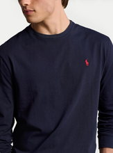Lade das Bild in den Galerie-Viewer, Polo Ralph Lauren Herren Longsleeve T-Shirt Navy Blau Größe S
