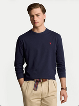 Lade das Bild in den Galerie-Viewer, Polo Ralph Lauren Herren Longsleeve T-Shirt Navy Blau Größe S
