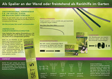 Load image into Gallery viewer, Serafin Mira mitwachsendes Ranksystem | Rankhilfe &amp; Spalier aus Metall | flexibel für Innen &amp; Außen
