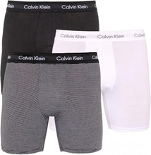 Cargar imagen en el visor de la galería, Calvin Klein Herren Boxer 3er Pack in Mehrfarbig mit Logo-Bund

