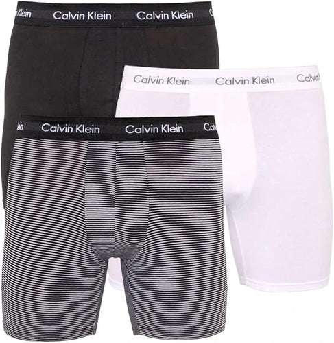 Calvin Klein Herren Boxer 3er Pack in Mehrfarbig mit Logo-Bund