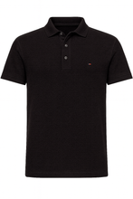 Cargar imagen en el visor de la galería, Tommy Hilfiger Herren Poloshirt Schwarz Slim Fit
