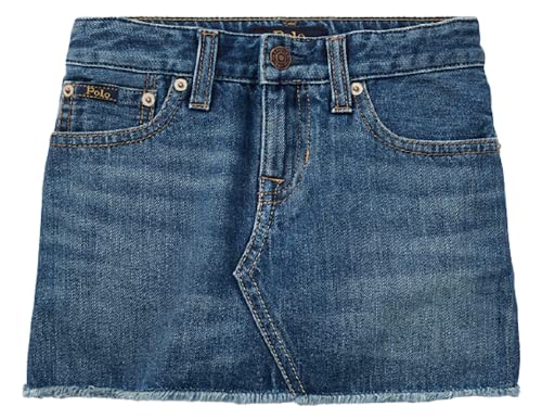 Polo Ralph Lauren Mädchen Rock Jeansrock Denim Blau 2/2T