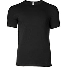 Load image into Gallery viewer, Schwarzes Moschino Herren T-Shirt aus Stretch-Baumwolle mit engem Schnitt
